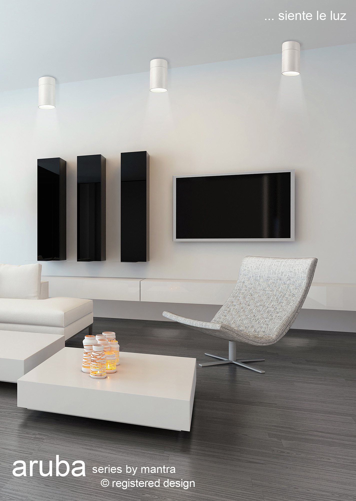Aruba Tracks Luminaires Mantra Fusion Track Fitting 30-60W Aruba Tracks Luminaires Mantra Fusion Track Fitting 30-60W
